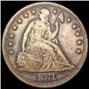 Image 1 : 1871 Seated Liberty Dollar ABOUT UNCIRCULATED