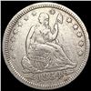 Image 1 : 1854 Arrows Seated Liberty Quarter LIGHTLY CIRCULATED