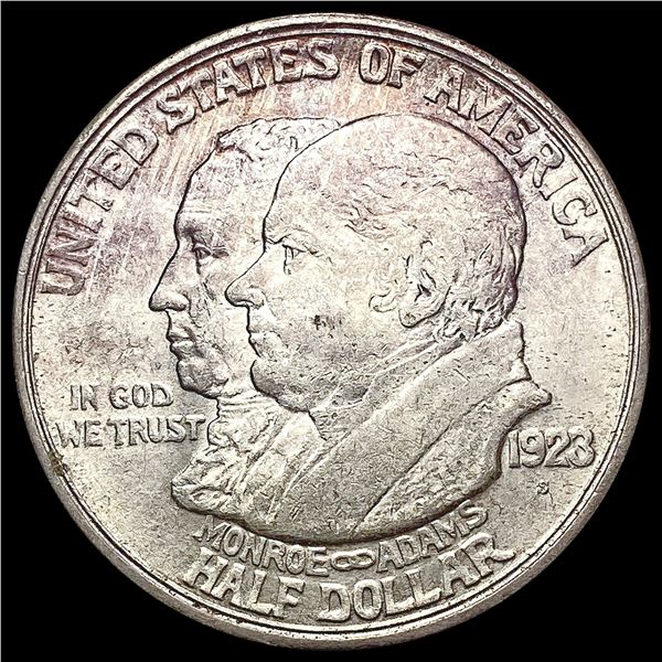 1925-S Monroe Half Dollar CHOICE AU