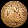 Image 1 : 1844 Seated Liberty Dime NICELY CIRCULATED