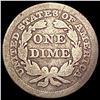 Image 2 : 1844 Seated Liberty Dime NICELY CIRCULATED
