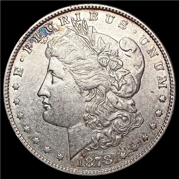 1878 8TF Morgan Silver Dollar CLOSELY UNCIRCULATED