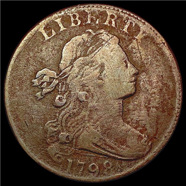 1798 Draped Bust Large Cent NICELY CIRCULATED