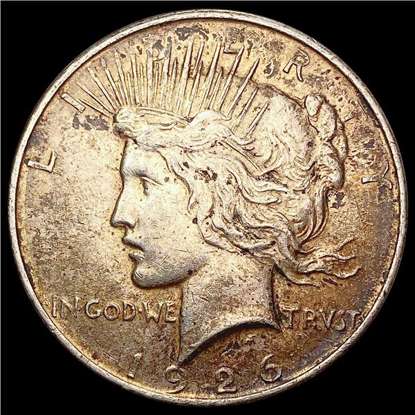 1926-D Silver Peace Dollar CHOICE AU