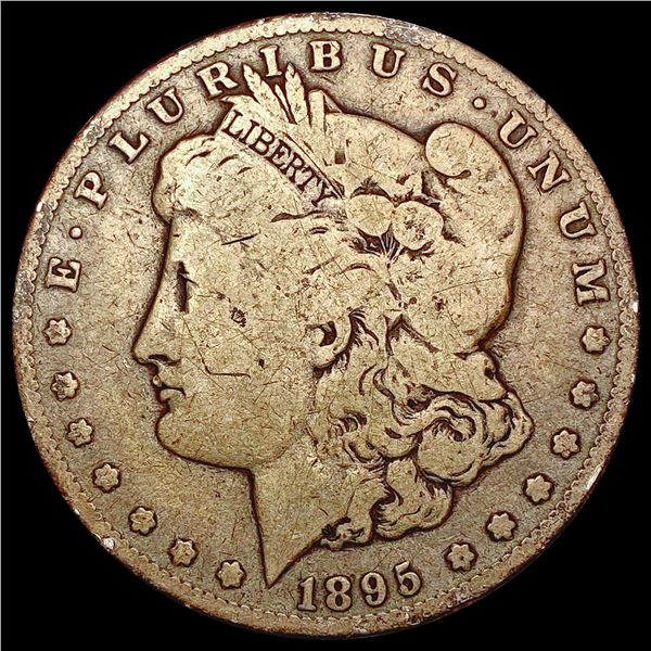 1895-S Morgan Silver Dollar LIGHTLY CIRCULATED