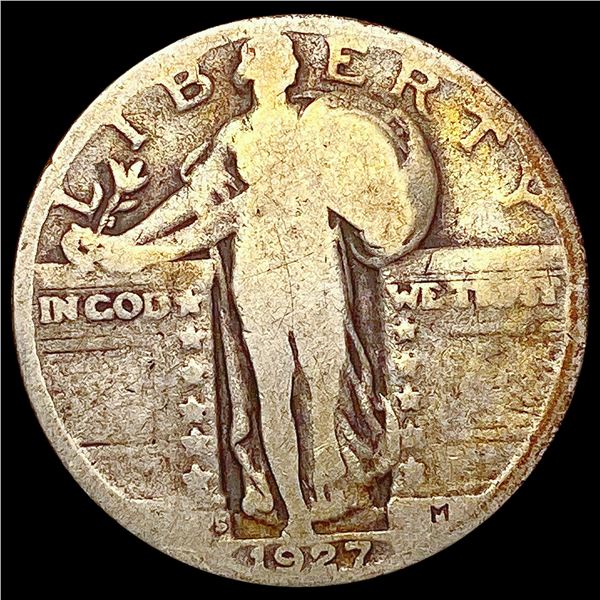 1927-S Standing Liberty Quarter NICELY CIRCULATED