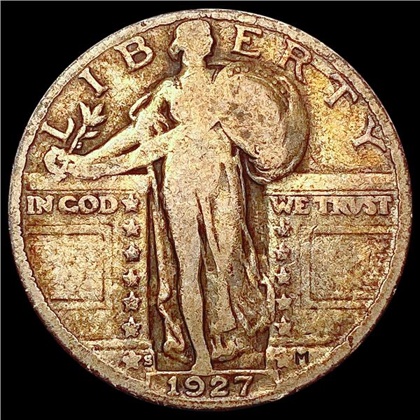 1927-S Standing Liberty Quarter LIGHTLY CIRCULATED