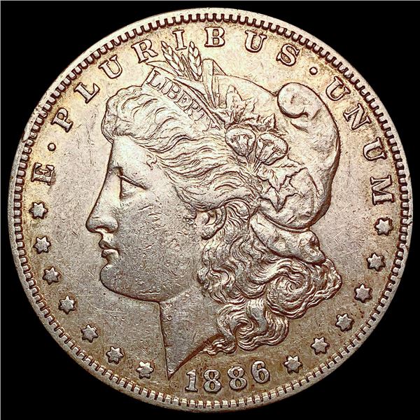 1886-S Morgan Silver Dollar NEARLY UNCIRCULATED
