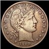1908-D Barber Half Dollar CLOSELY UNCIRCULATED