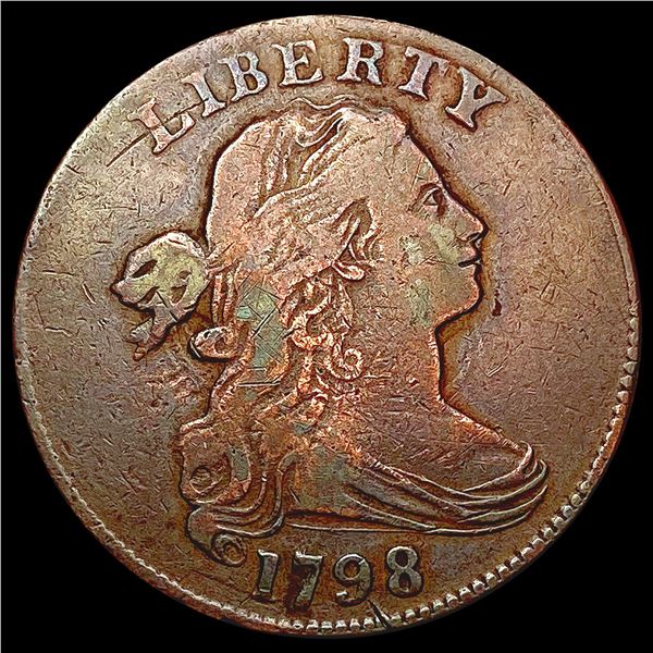 1798 Draped Bust Large Cent LIGHTLY CIRCULATED
