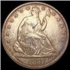 1857 Seated Liberty Half Dollar CHOICE AU