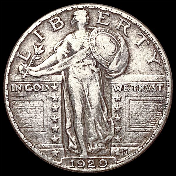 1929 Standing Liberty Quarter NEARLY UNCIRCULATED