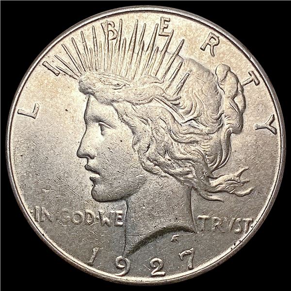 1927-S Silver Peace Dollar CHOICE BU