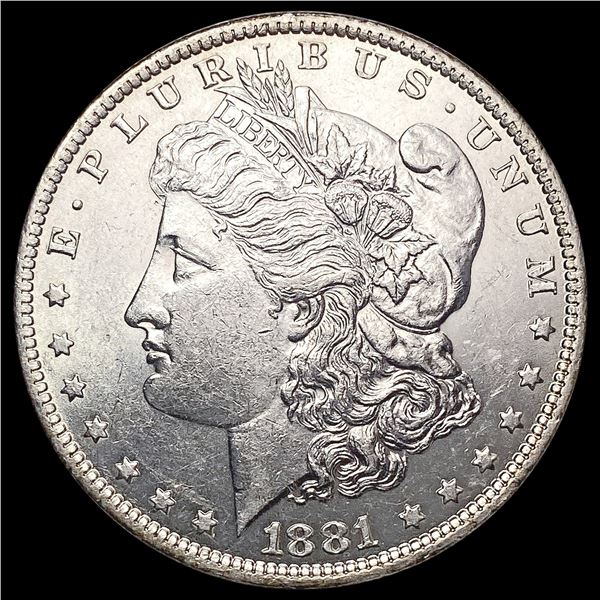 1881-O Morgan Silver Dollar GEM BU