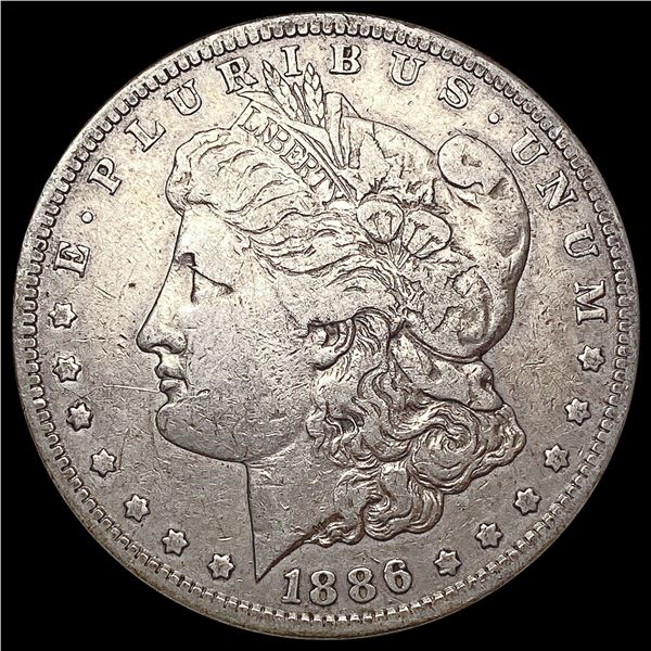 1886-S Morgan Silver Dollar NEARLY UNCIRCULATED