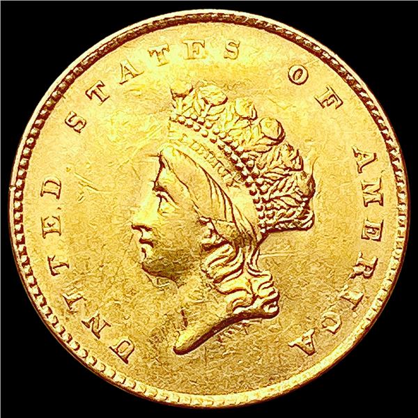 1854 Rare Gold Dollar UNCIRCULATED