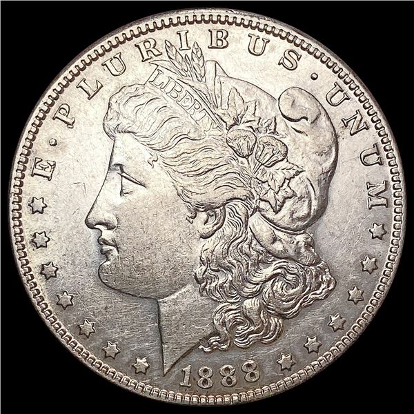 1888-S Morgan Silver Dollar CHOICE BU