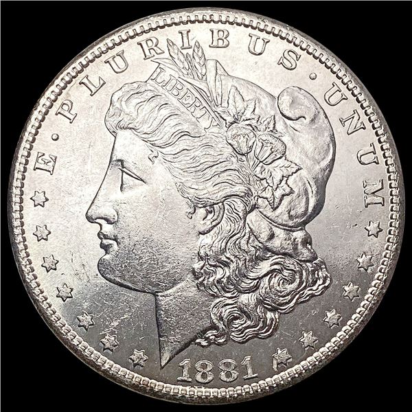 1881-S Morgan Silver Dollar SUPERB GEM BU