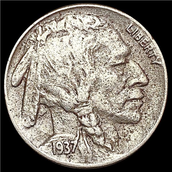 1937-D Buffalo Nickel NICELY CIRCULATED