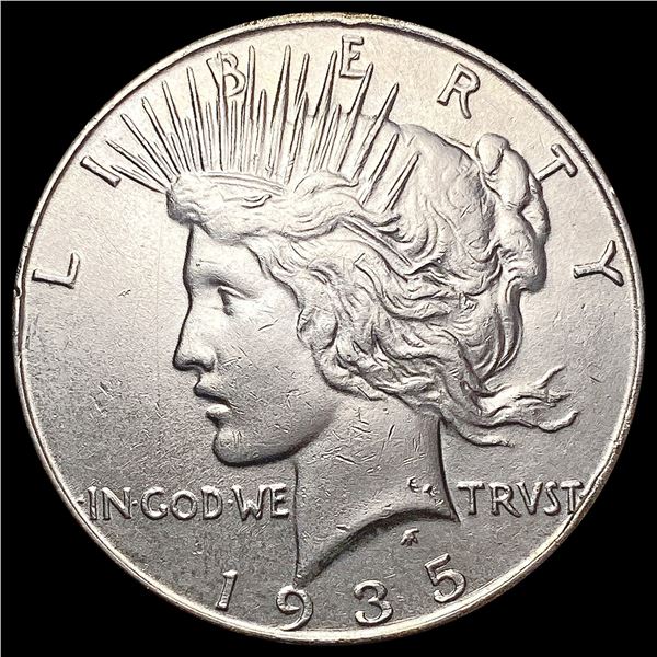 1935 Silver Peace Dollar CHOICE AU