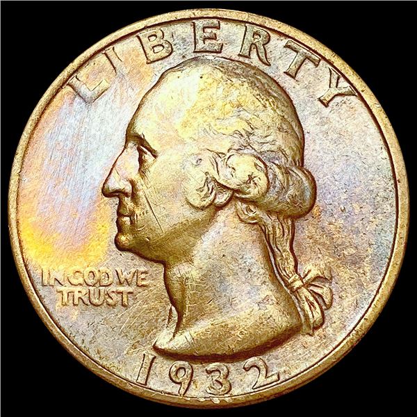 1932-S Washington Silver Quarter NEARLY UNCIRCULATED