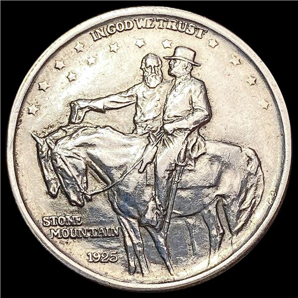 1925 Stone Mountain Half Dollar GEM BU
