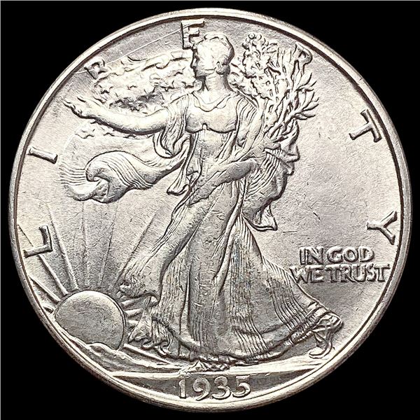 1935-D Walking Liberty Half Dollar SUPERB GEM BU