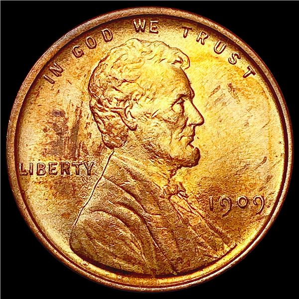 1909 Wheat Cent GEM BU