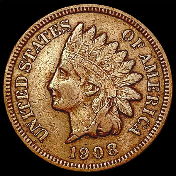 1908-S Indian Head Cent CLOSELY UNCIRCULATED
