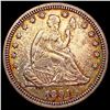 1891 Seated Liberty Quarter CHOICE AU