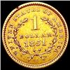 Image 2 : 1851 Rare Gold Dollar UNCIRCULATED