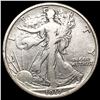 1917-D REV Walking Liberty Half Dollar ABOUT UNCIRCULATED