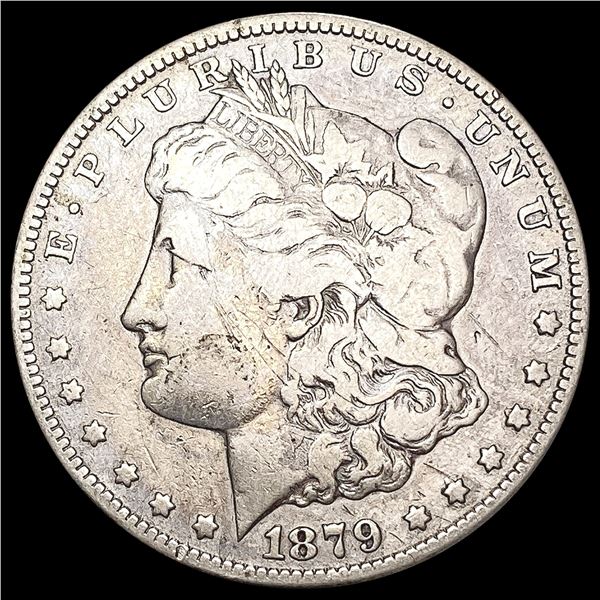 1879-CC Morgan Silver Dollar NEARLY UNCIRCULATED