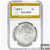 1898-S Morgan Silver Dollar PGA MS65