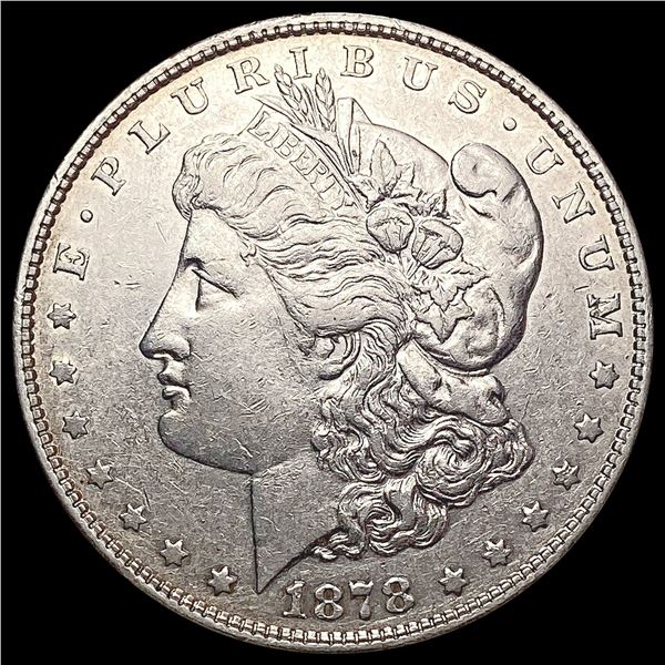 1878 Morgan Silver Dollar CLOSELY UNCIRCULATED