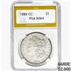 1880-CC Morgan Silver Dollar PGA MS64