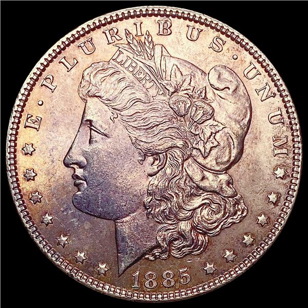 1885 Morgan Silver Dollar GEM BU