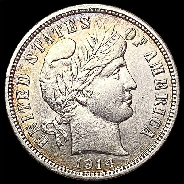 1914-D Barber Dime CHOICE BU