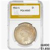 1922-S Silver Peace Dollar PGA MS65