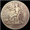 1874 Silver Trade Dollar LIGHTLY CIRCULATED