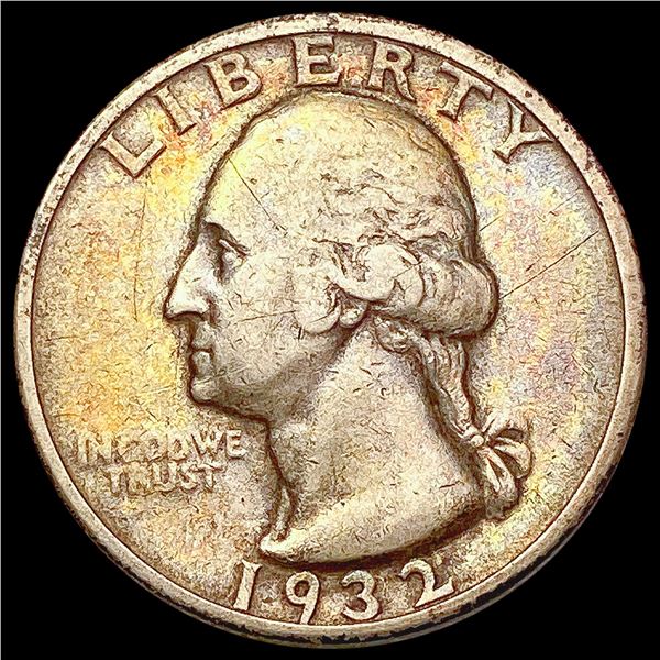 1932-S Washington Silver Quarter NEARLY UNCIRCULATED