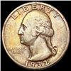 1932-S Washington Silver Quarter NEARLY UNCIRCULATED