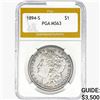 1894-S Morgan Silver Dollar PGA MS63