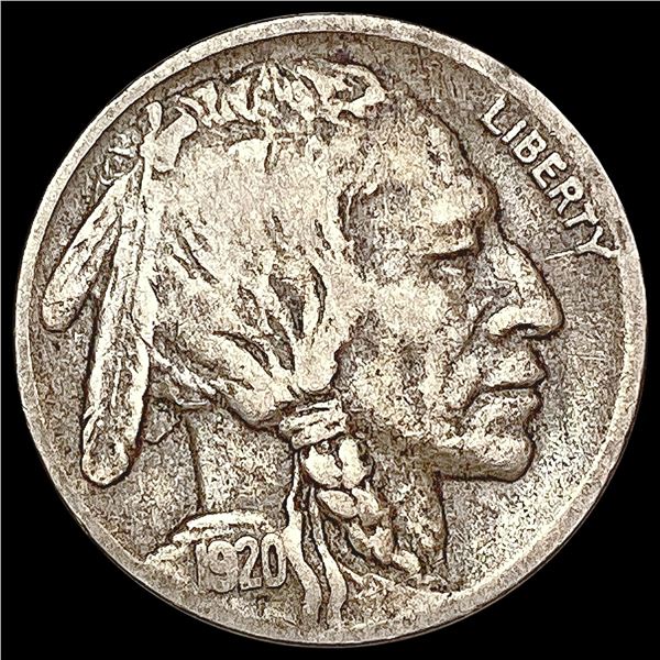 1920-D Buffalo Nickel NEARLY UNCIRCULATED