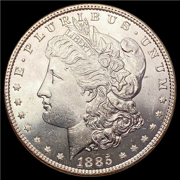 1885 Morgan Silver Dollar SUPERB GEM BU