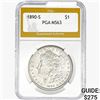 1890-S Morgan Silver Dollar PGA MS63