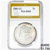 1883-CC Morgan Silver Dollar PGA MS66