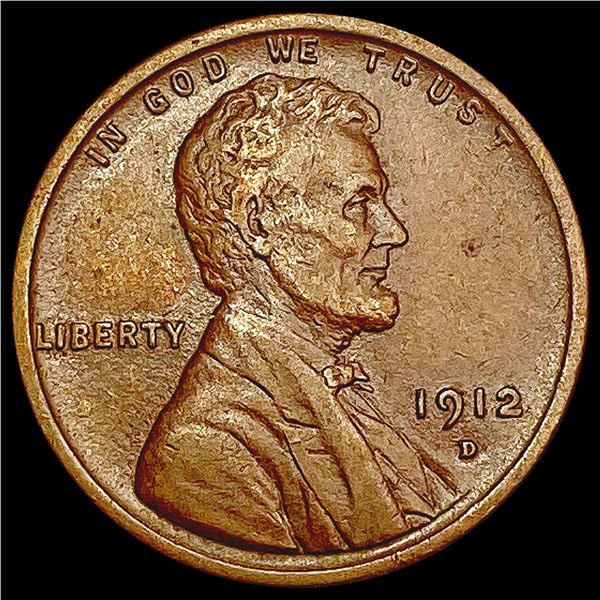 1912-D Wheat Cent CLOSELY UNCIRCULATED