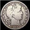 Image 1 : 1915 Barber Half Dollar NICELY CIRCULATED