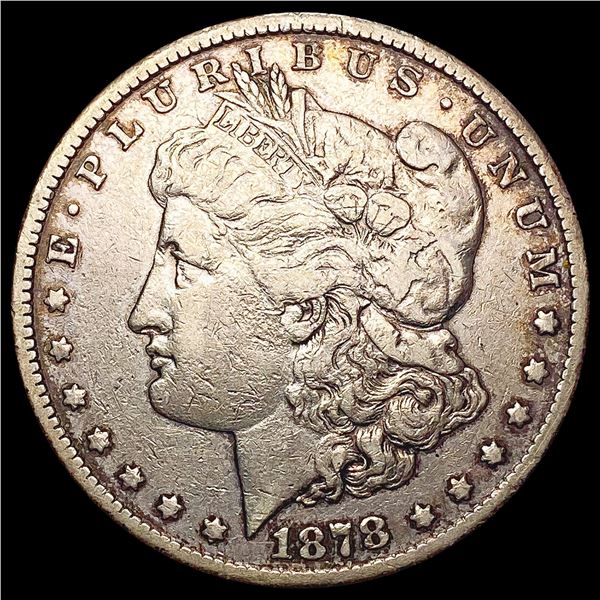1878-CC Morgan Silver Dollar NEARLY UNCIRCULATED